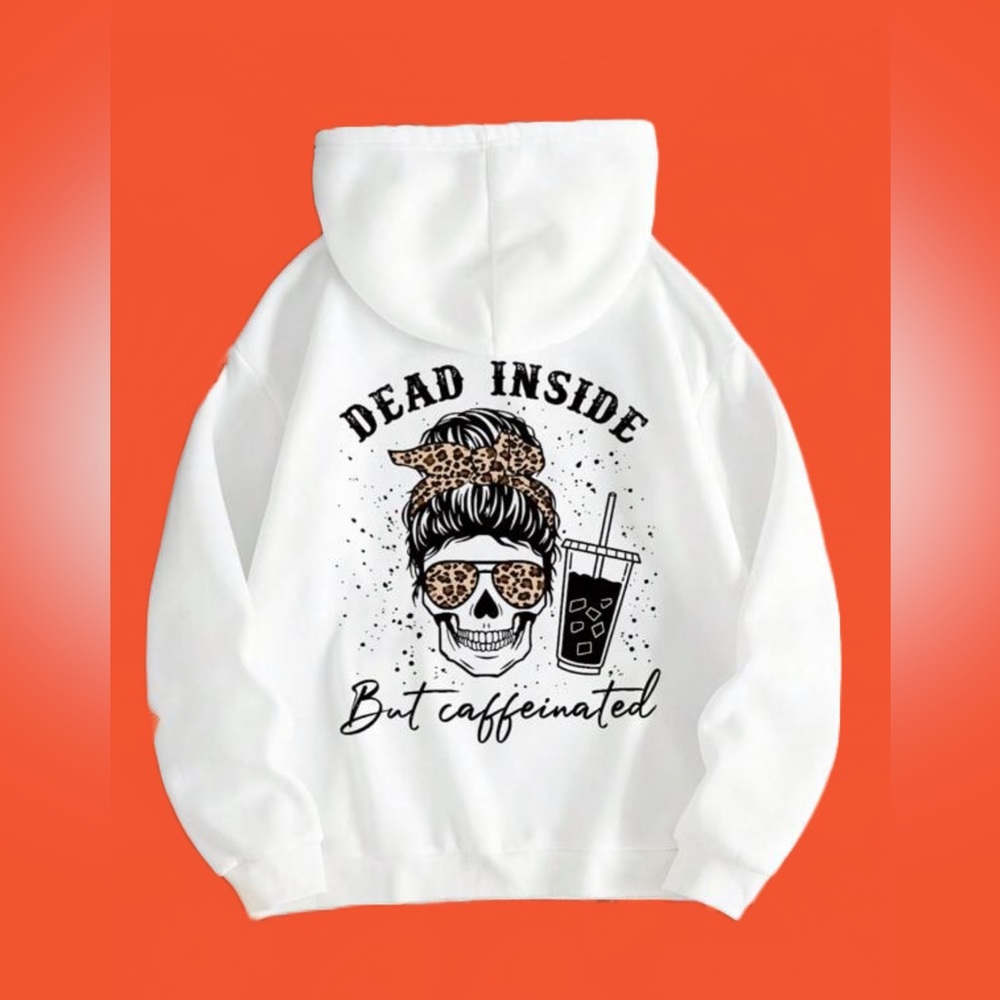 Dead but Caffeinated Hoodie